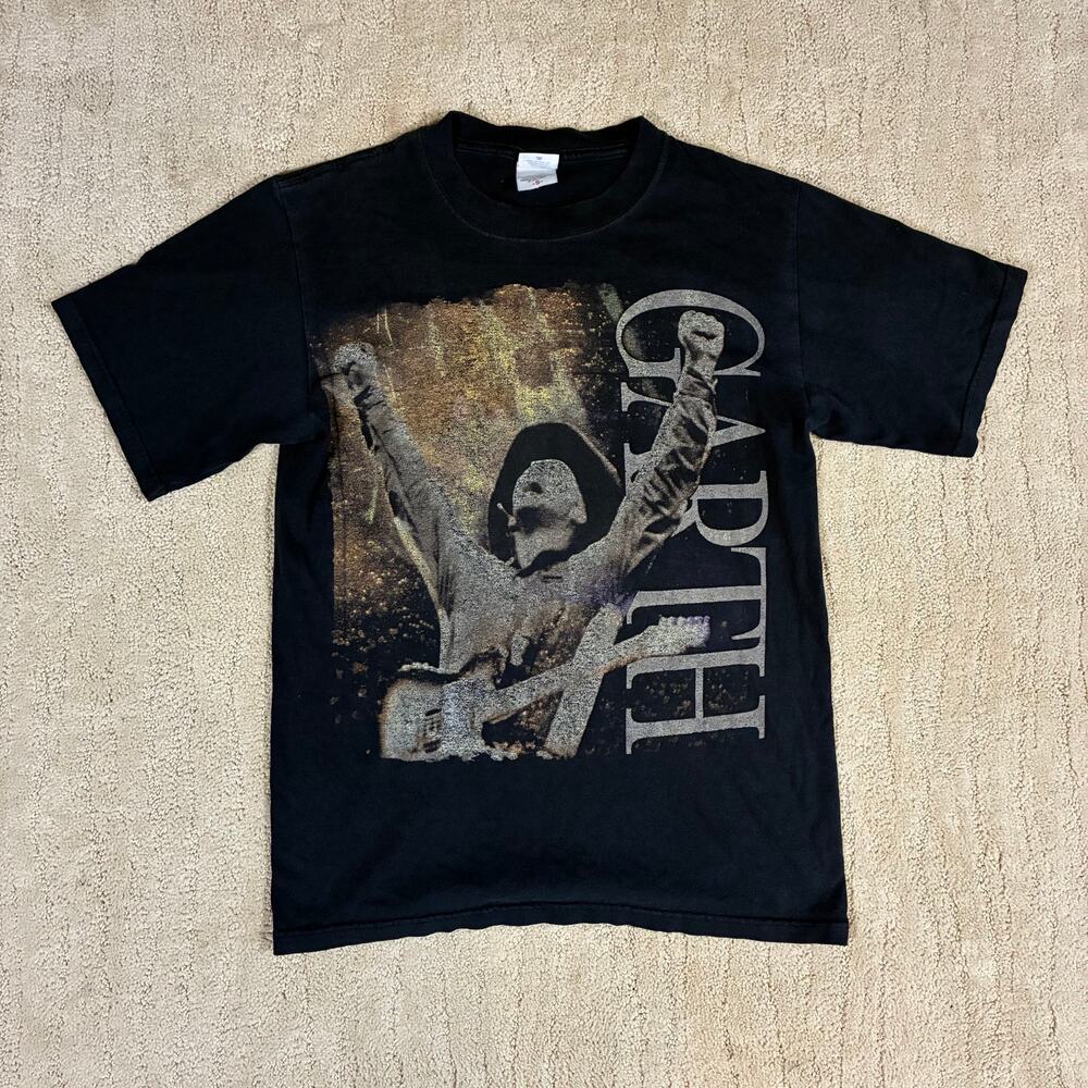 Y2K Garth Brooks Women S Country Concert Band T-Shirt Grunge Downtown Retro